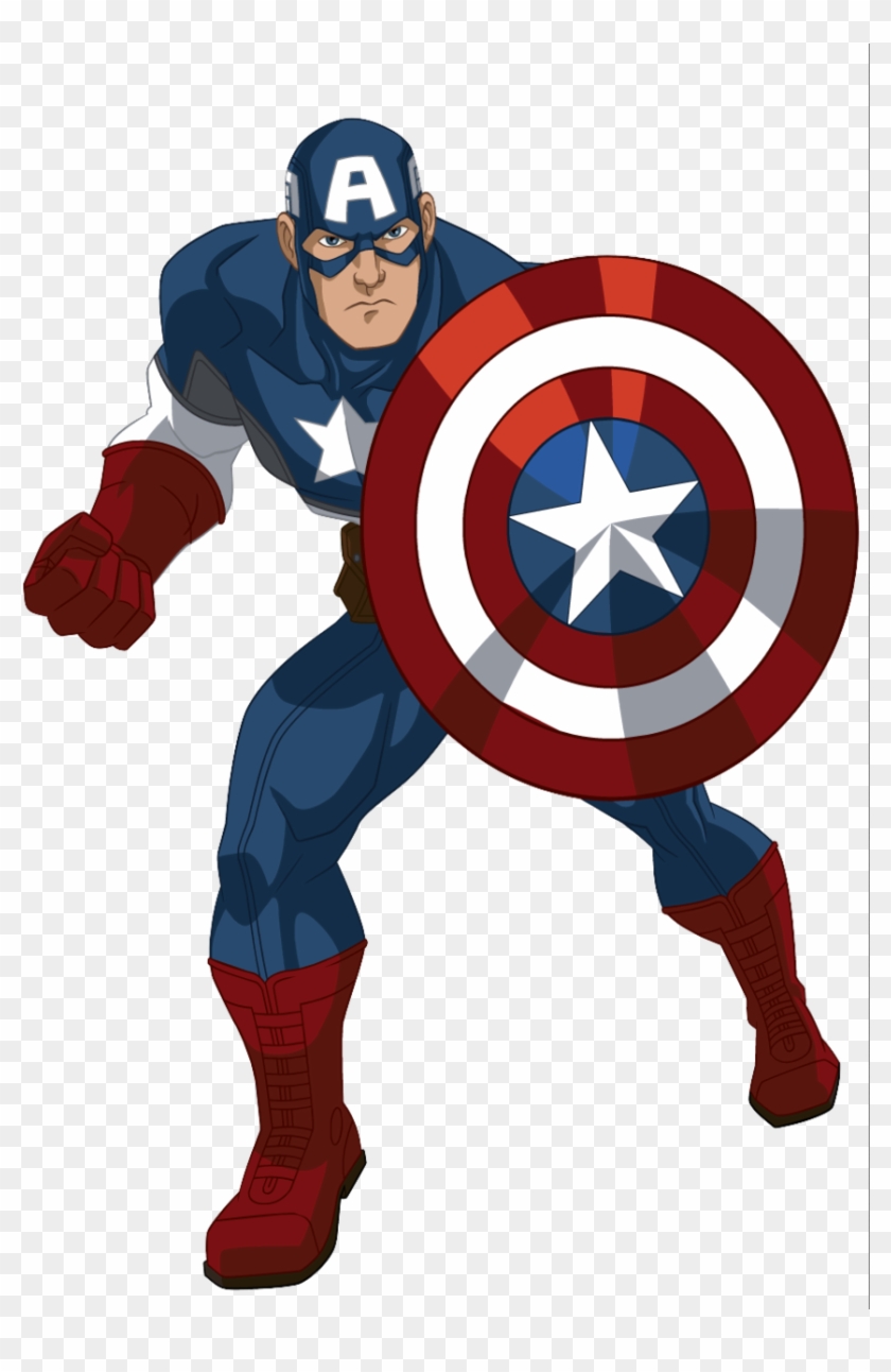 Captain America Cartoon - Avengers Assemble Captain America #391017