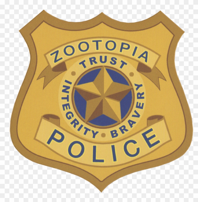 Police Badge Logo Best Of Image Zpd Png Zootopia Wiki - Zootopia Police Department Badge #391084