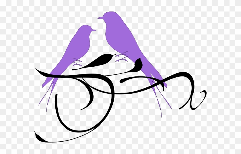 Clip Art Love Birds #391104