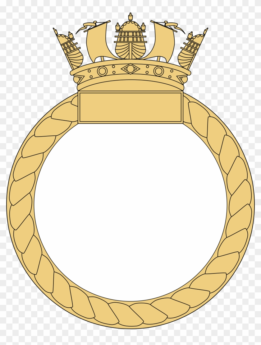Badge - Blank Royal Navy Crest #391143