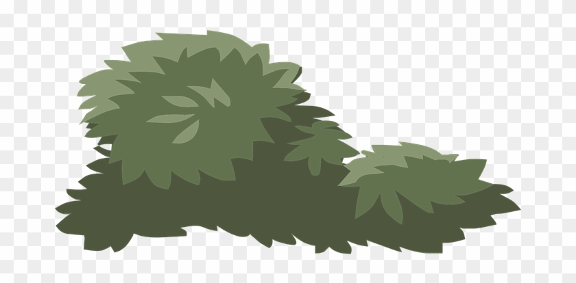 Bush, Strauch, Grün, Natur, Pflanze - Gambar Animasi Semak Semak #391165
