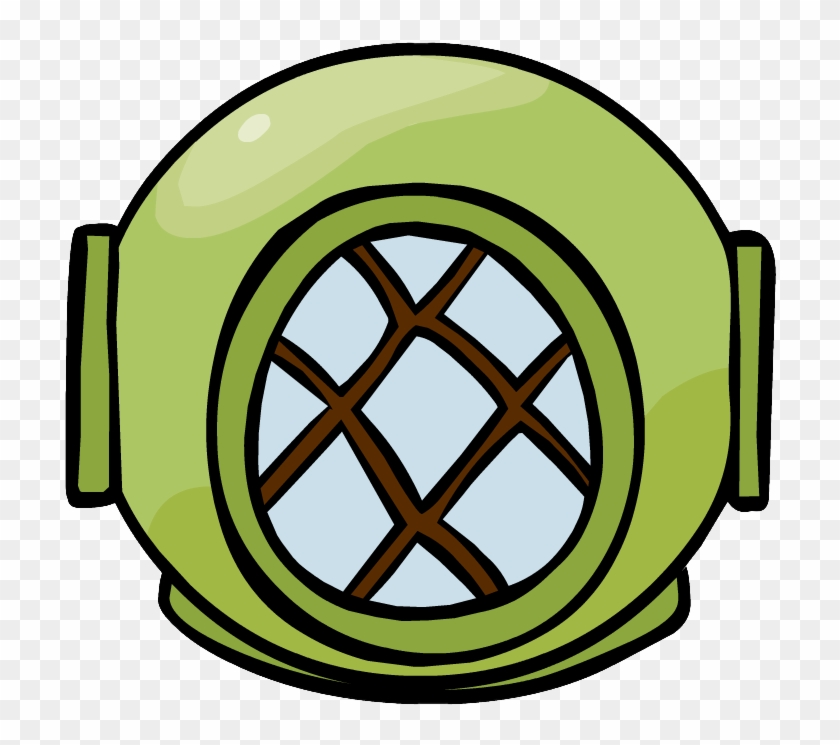 Divers Helmet - Scuba Diving Helmet Clipart #391195