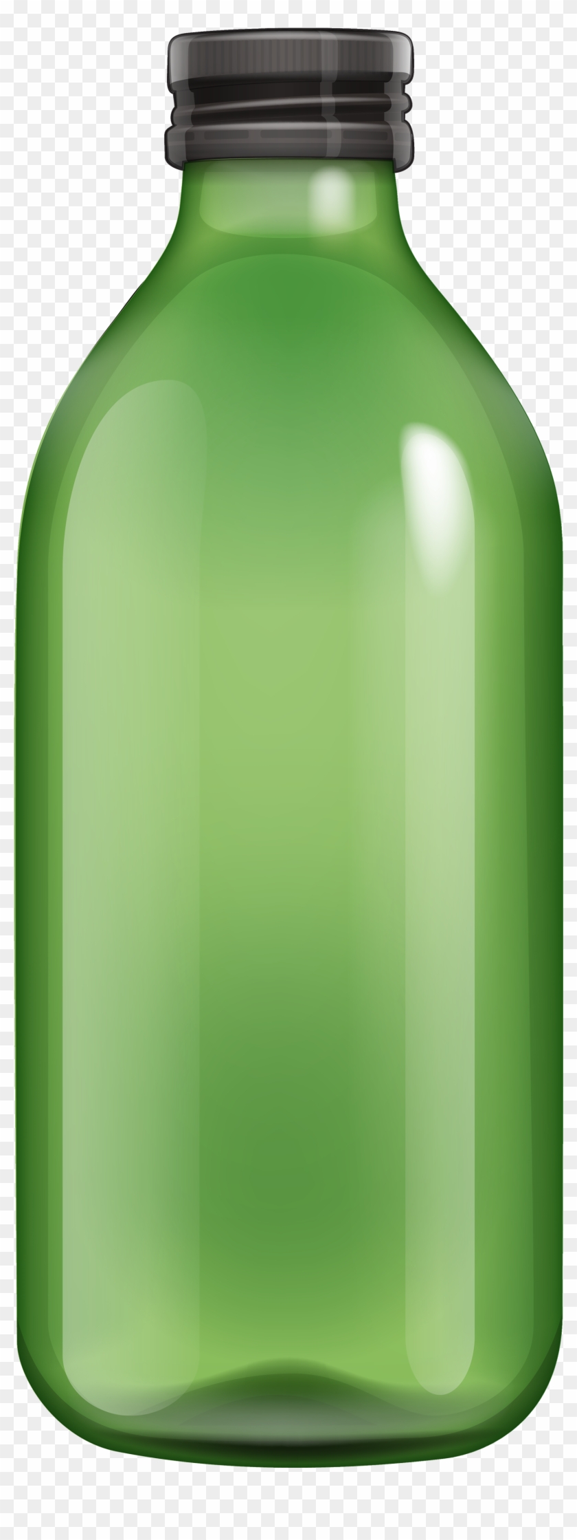 Green Bottle Png Clipart - Green Bottle Png #391214