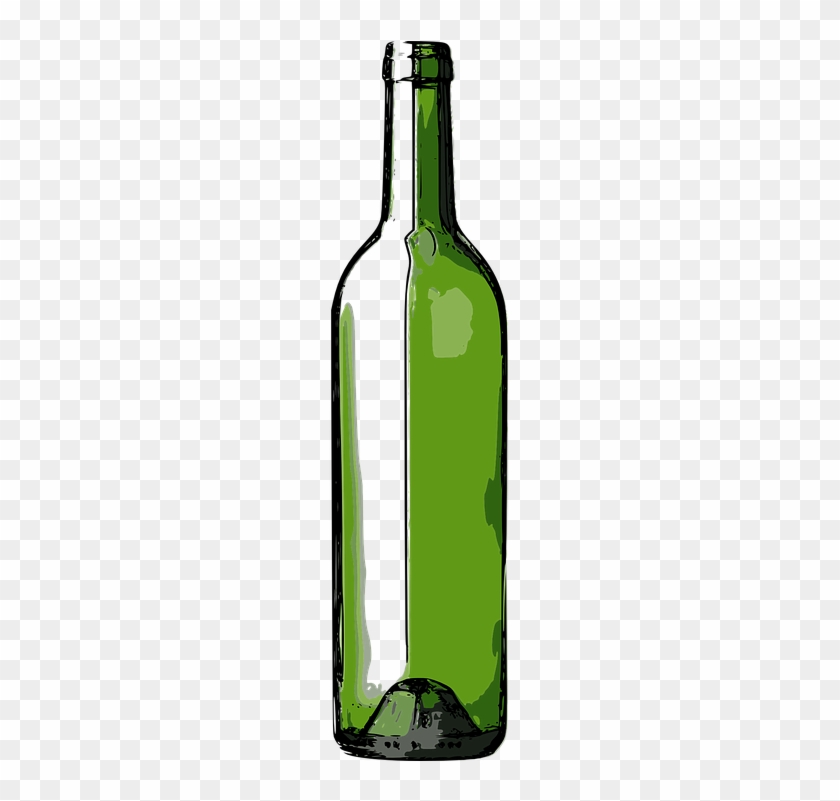 Wine Bottle Vector 10, Buy Clip Art - Glass Bottle #391233