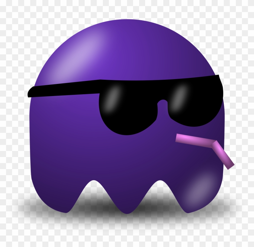 Cool Purple Avatar Character Wearing Shades - Cool Purple Avatar Character Wearing Shades #391246