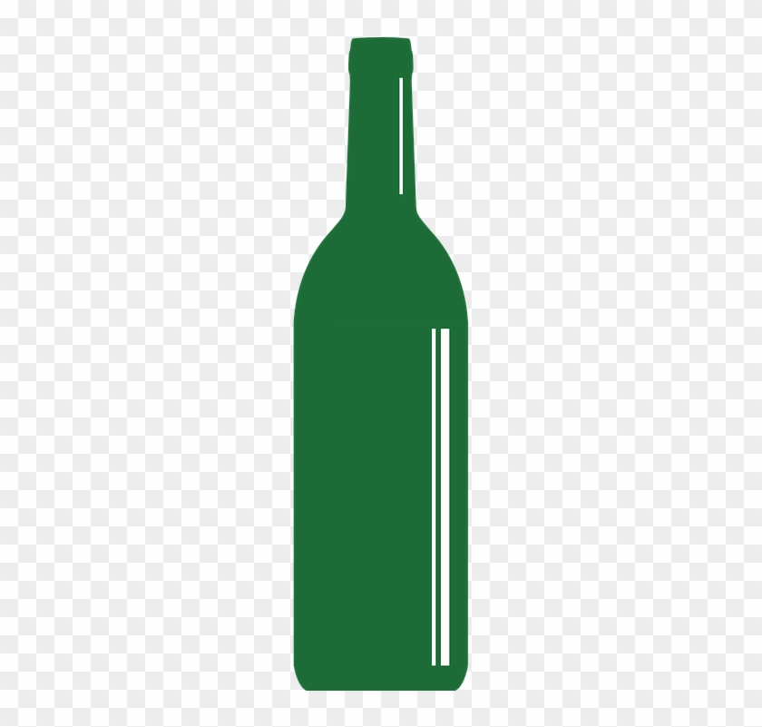 Wine Bottle Vector 19, Buy Clip Art - Glass Bottle #391283