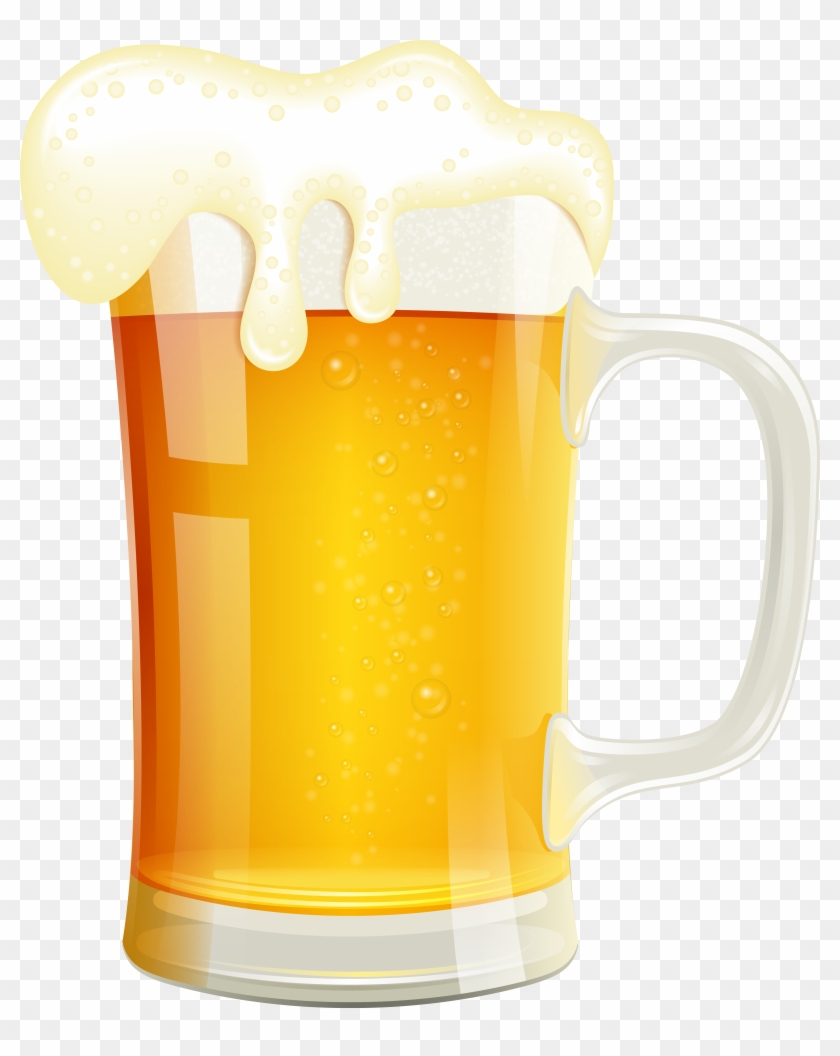 Beer Clipart High Resolution - Beer Glass Vector Png #391326