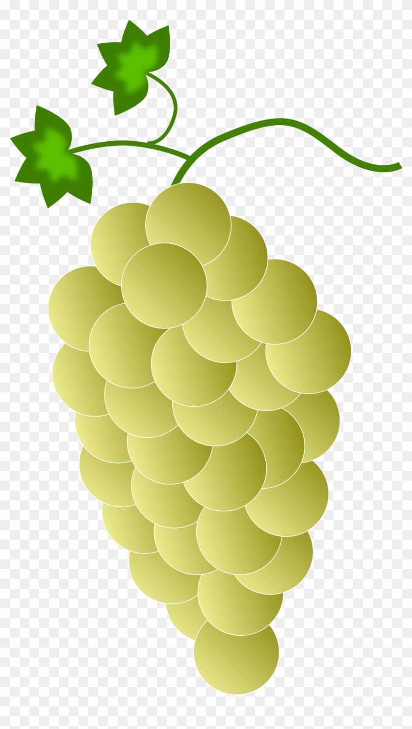 Clipart Yellow Grapes - Yellow Grapes Clipart #391475