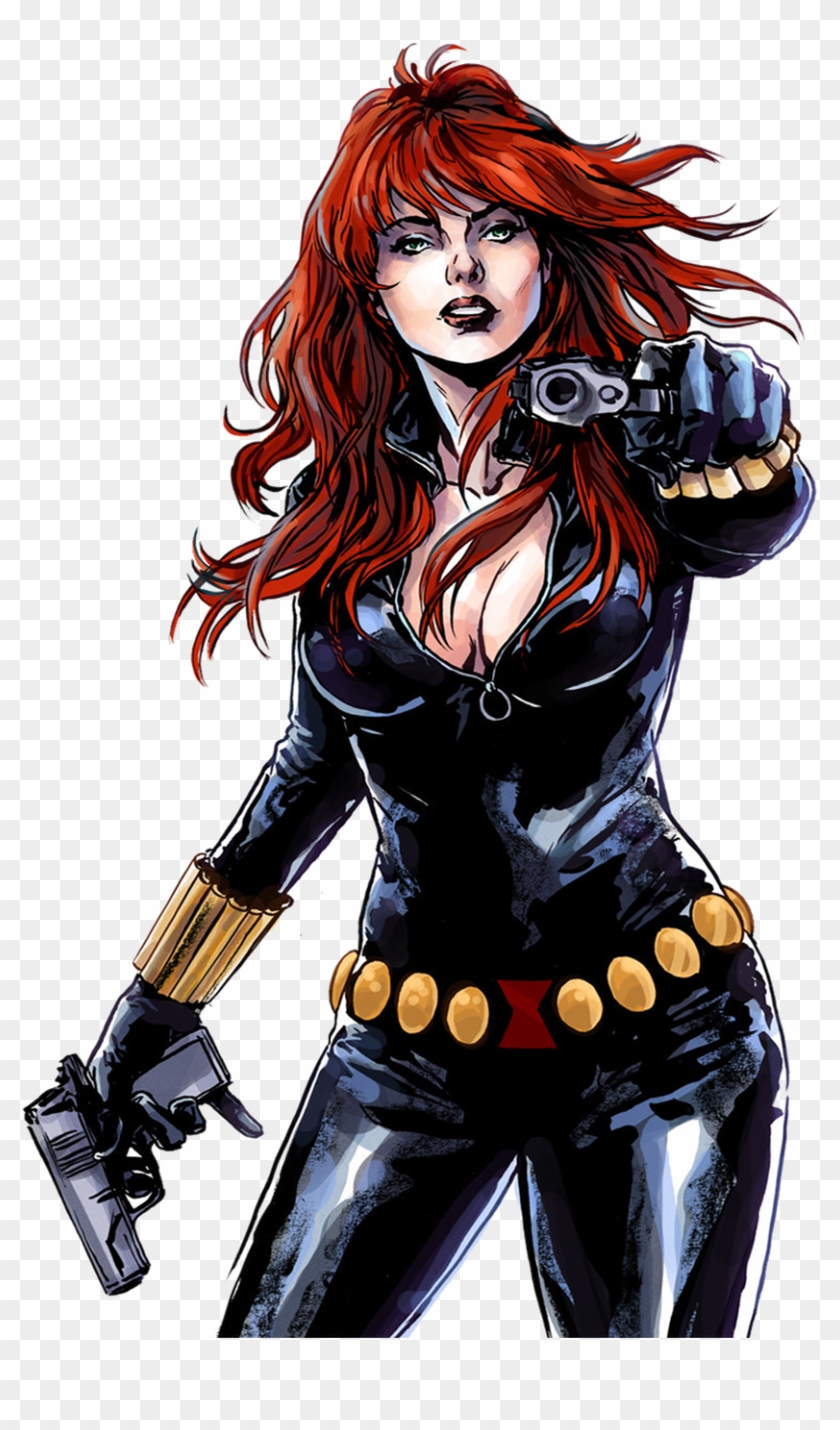 Black Widow Clipart Comic - Black Widow Comics #391483