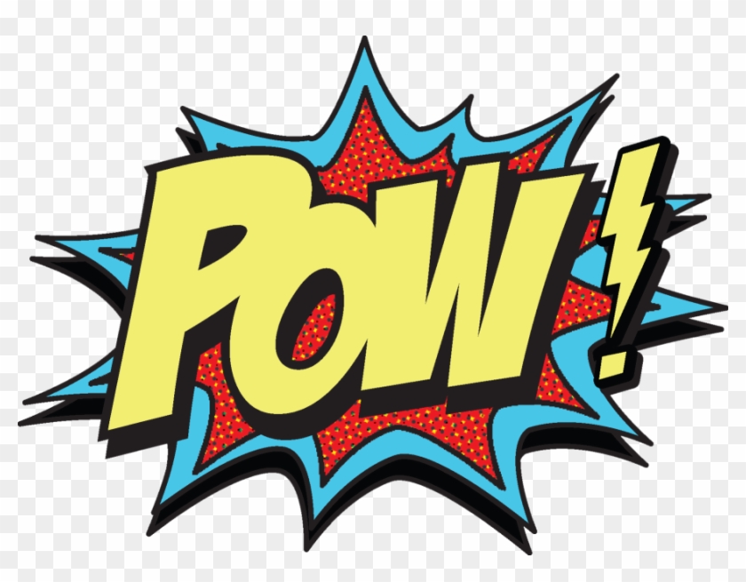 Comic Book Cartoon Clip Art - Comic Book Pow Png #391515