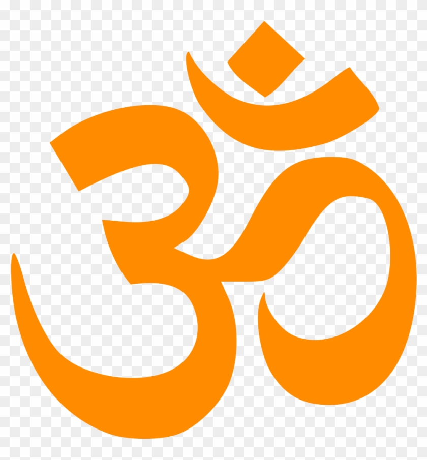 Aum Om Orange Dark - Hindu Caste System Symbols #391529