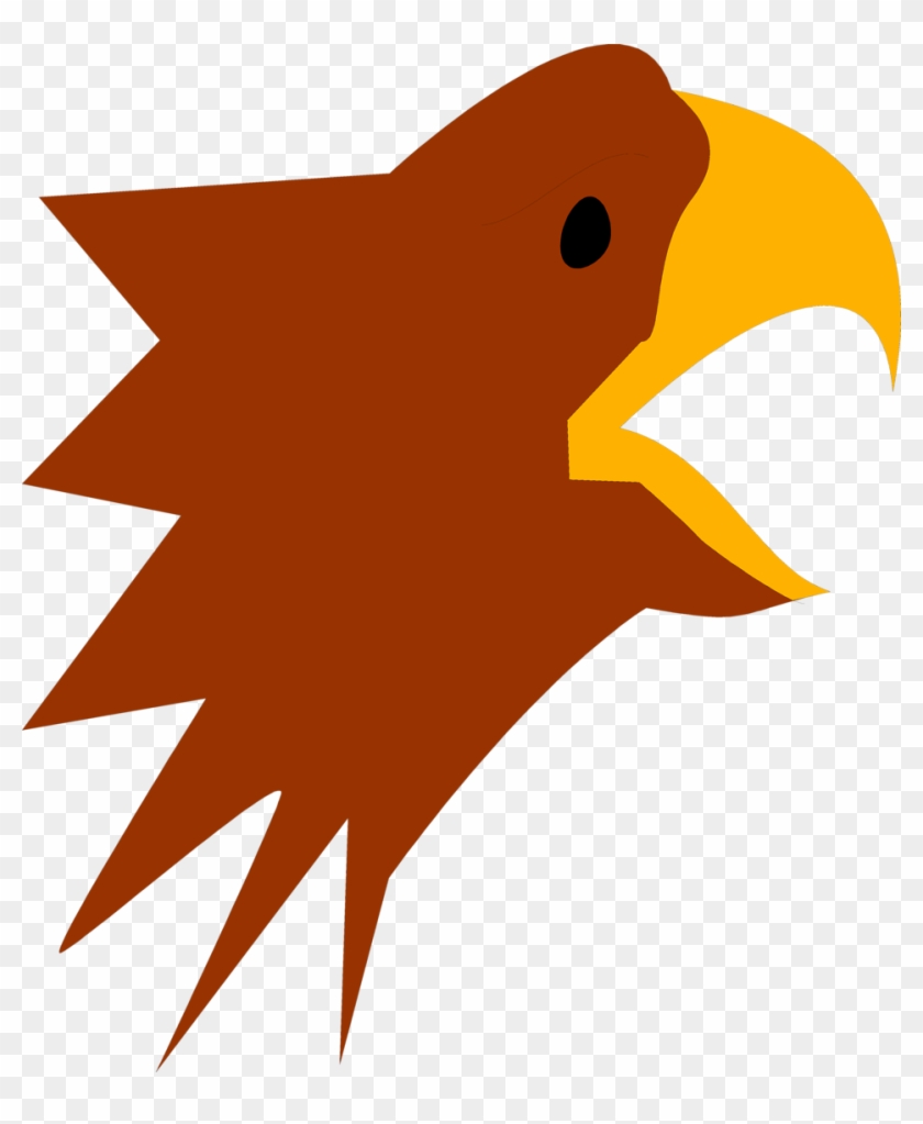 Illustration Of An Eagle Head - Beak Cartoon #391545