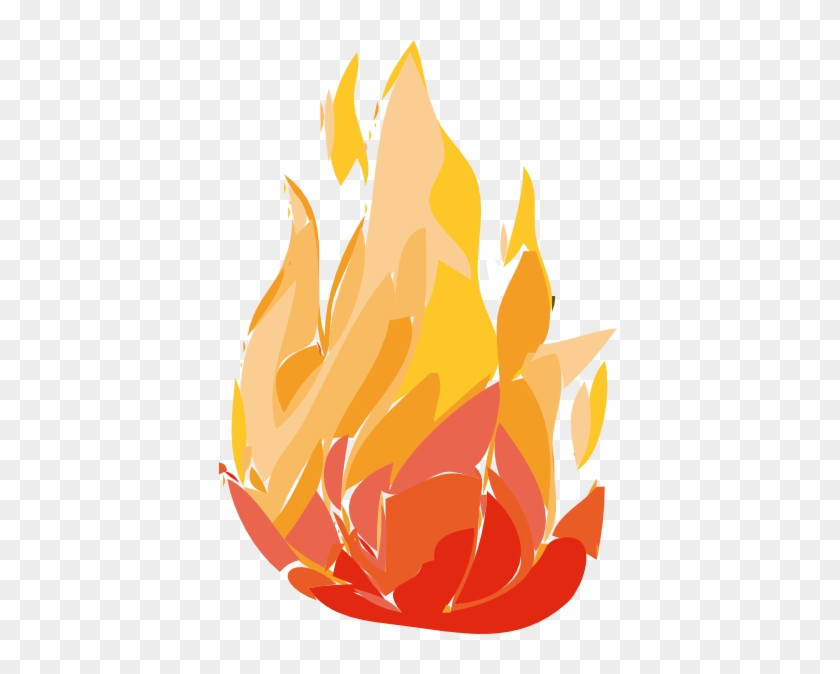 Cartoon Flames - Fire Burning Gif Png #391560