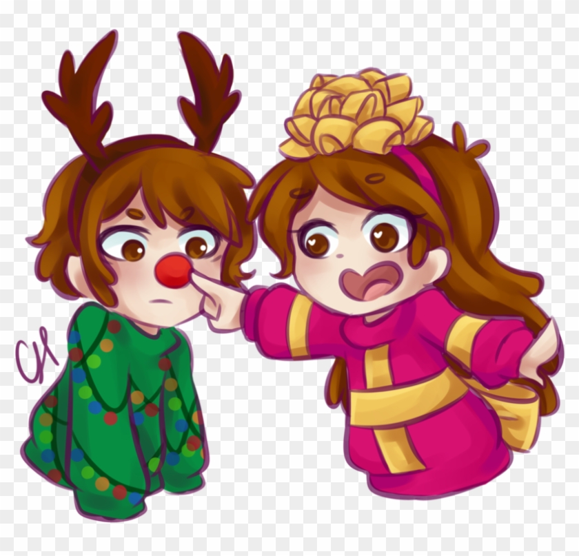 Holiday Sweaters By Cairolingh - Christmas Gravity Falls Fanart #391613