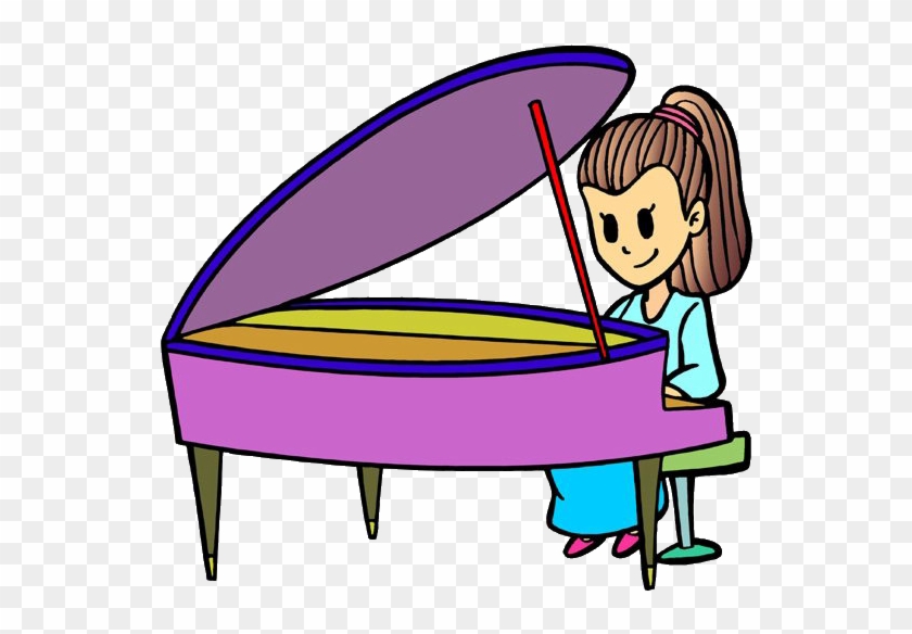 Piano Cartoon Computer File - Piano Cartoon Computer File #391825