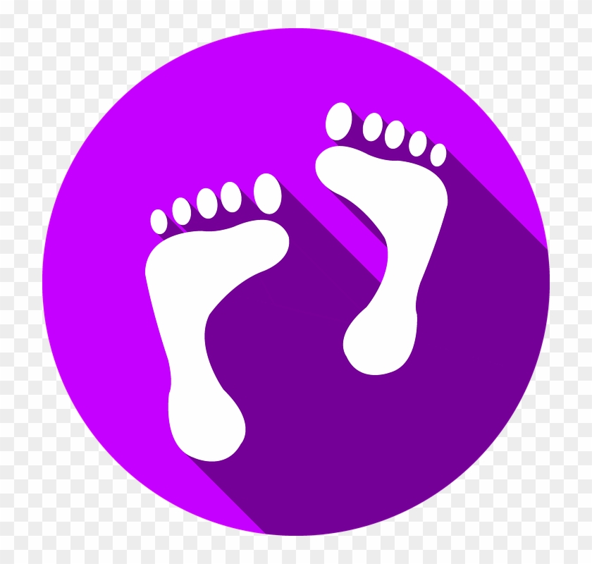 Baby Feet Clip Art 28, - Feet Icon #391936