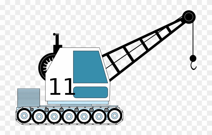 Free Clipart Small Crane Azieser Rh 1001freedownloads - Kran Bilder Zum Ausmalen #391961