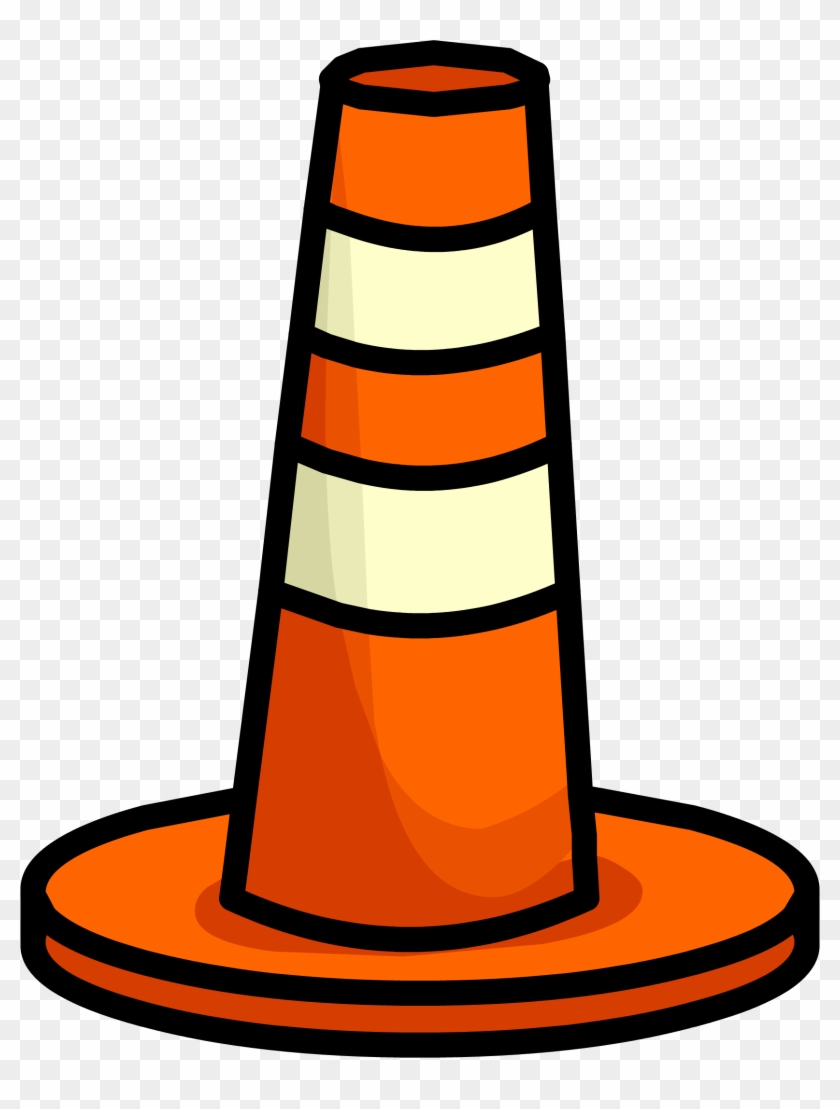 Construction Pylon - Club Penguin Construction #391986