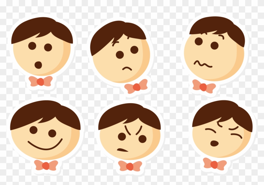 Facial Expression Child Crying Sad Child With Sad Child - Animadas Emociones Basicas #392007