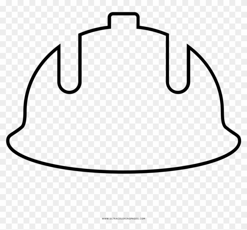 Construction Helmet Coloring Page - Construction #392045