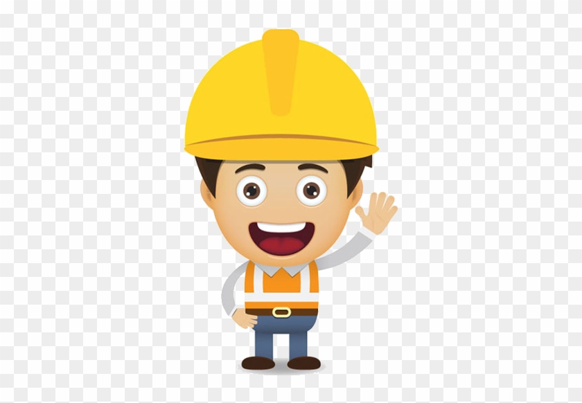 Cartoon Laborer Construction Worker Euclidean Vector - Construction Worker Vector Png #392047