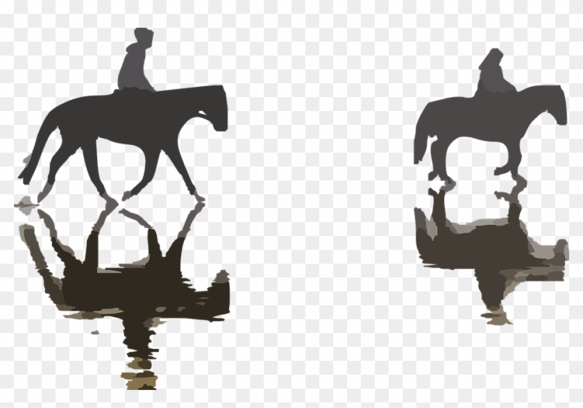 Gold Horse Cliparts 18, Buy Clip Art - Examples Of Reflection Of Light #392117