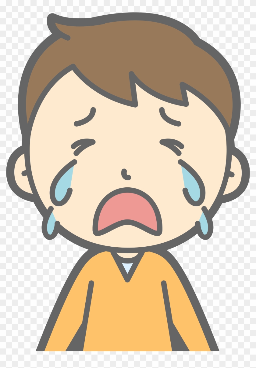 Clipart Crying Jaxstormrealverseus - Crying Boy Clip Art #392130