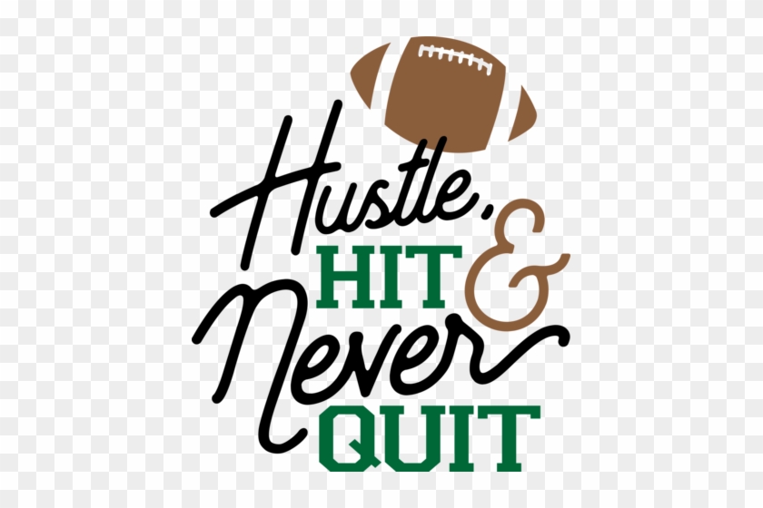 Football- Hustle, Hit - Scalable Vector Graphics #392171