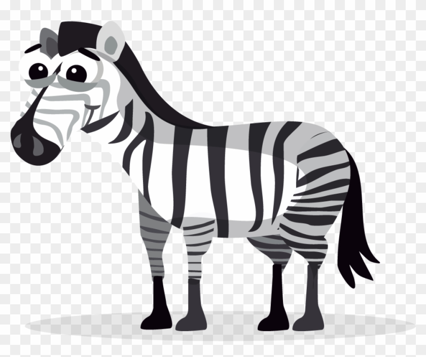 Clipart Cute Zebra Free Clip Art - Cartoon Animals Png Zebra #392226