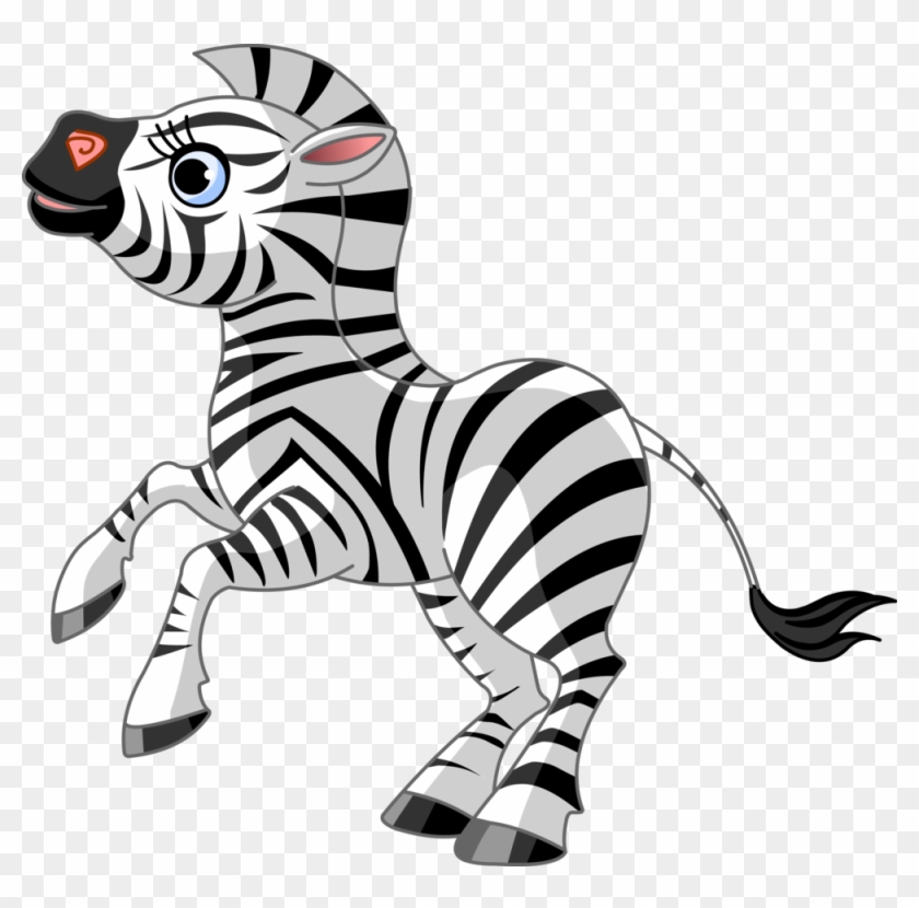 Blue Zebra Clipart - Zoo Animals Clip Art #392227