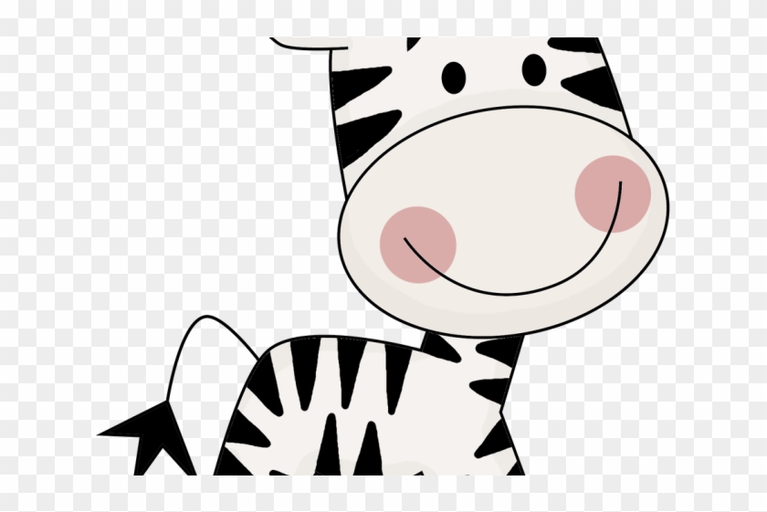 Zebra Clipart Cartoon Girl - Jungle Animal Zebra Clipart #392266