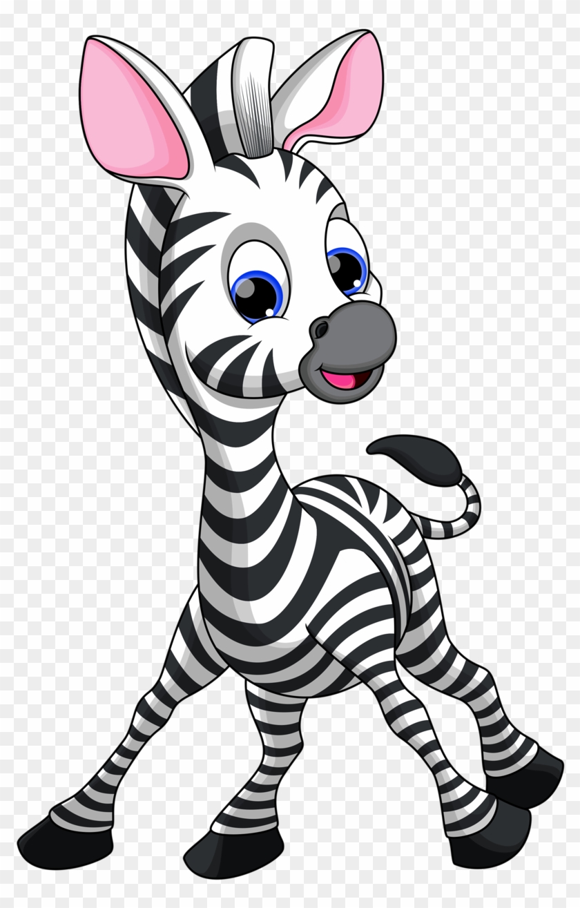 Cute Cartoon Zebra #392271