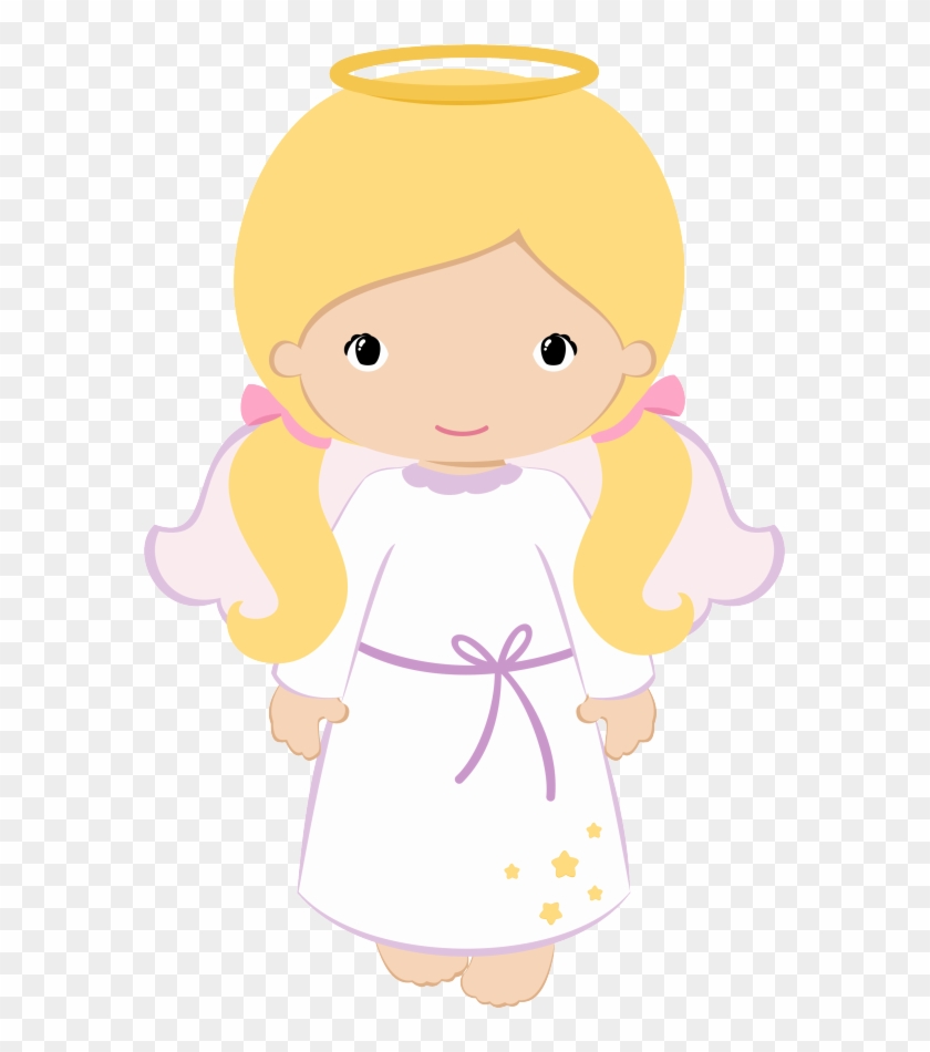 Fadas, Anjos Gnomos E Etc - Angel Girl Clipart Png #392280