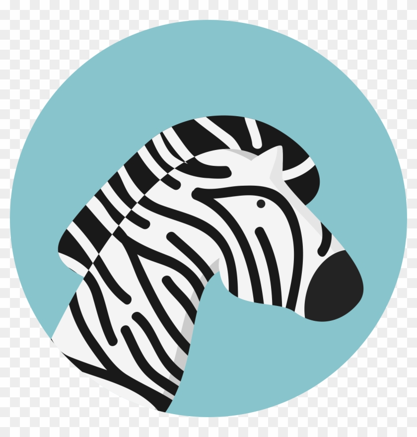 Free Zebra Clipart 26, - Painting #392287