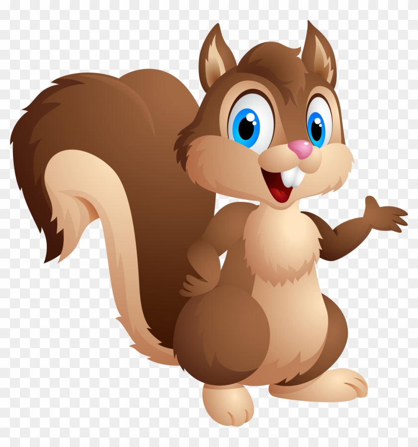 Cute - Squirrel Cartoon #392343