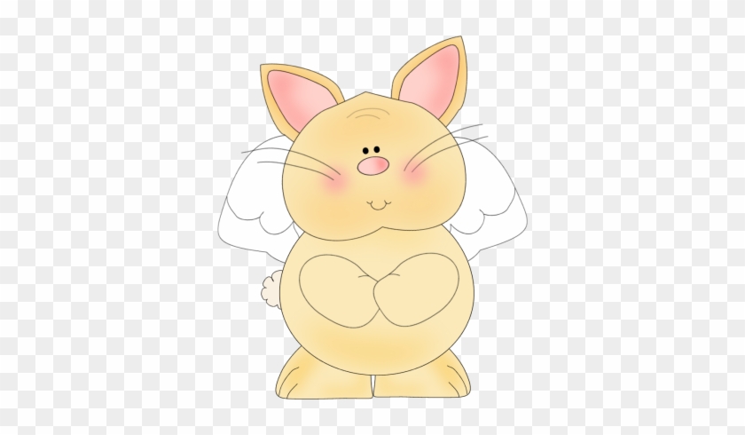 Bunny Angel Clip Art - Clip Art #392347