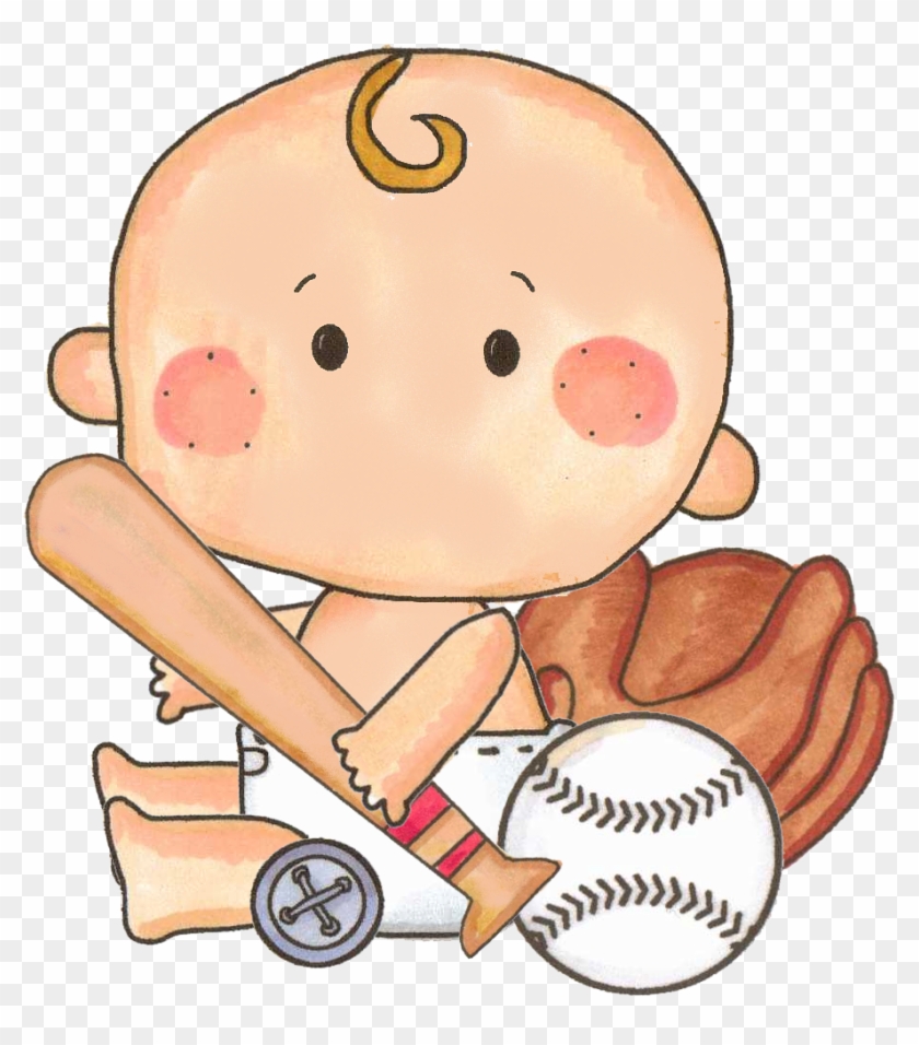Baseball Clipart Baby Baseball - Baseball Baby Shower Clip Art #392360