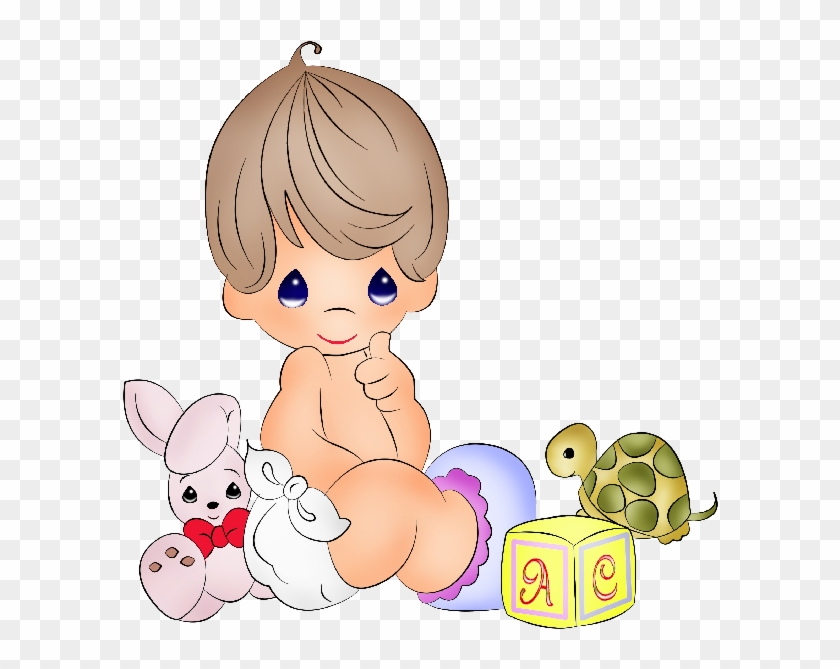 Baby Clip Art - Dibujo De Bebe A Color #392383