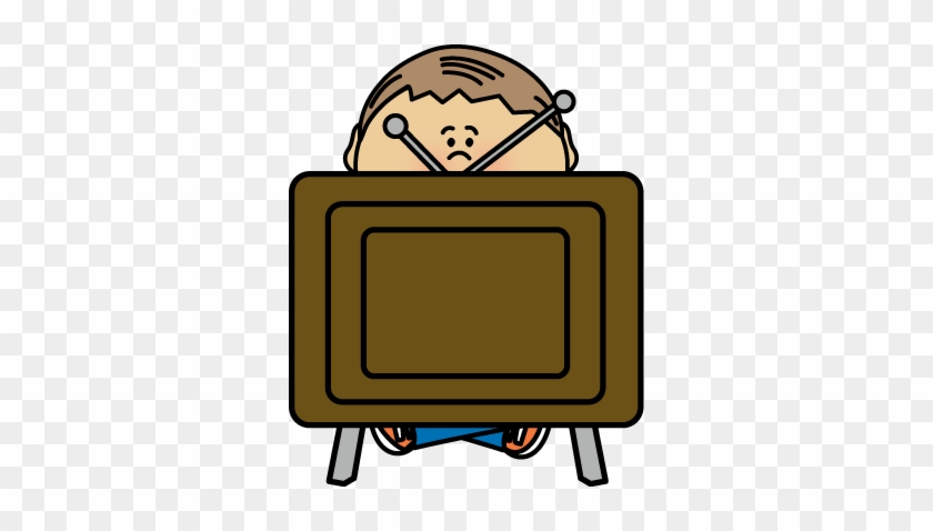 Watching Tv - Cute Watching Tv Clipart #392532