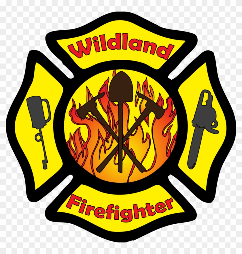 Pin Wildland Firefighter Clipart - Maltese Cross Clip Art #392573