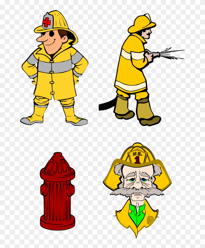 I'm Rearranging And Reuploading This Picture From Frontiernet - Firefighter Coloring Pages #392602