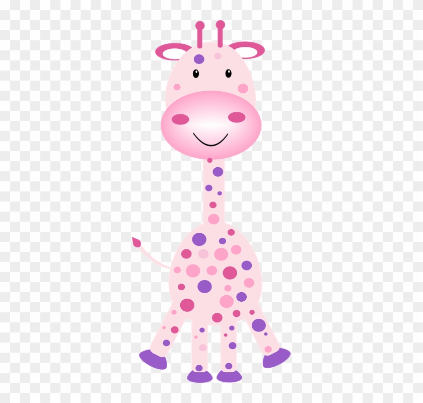 Girafa En Rosa Png - Girafa Rosa Png #392624