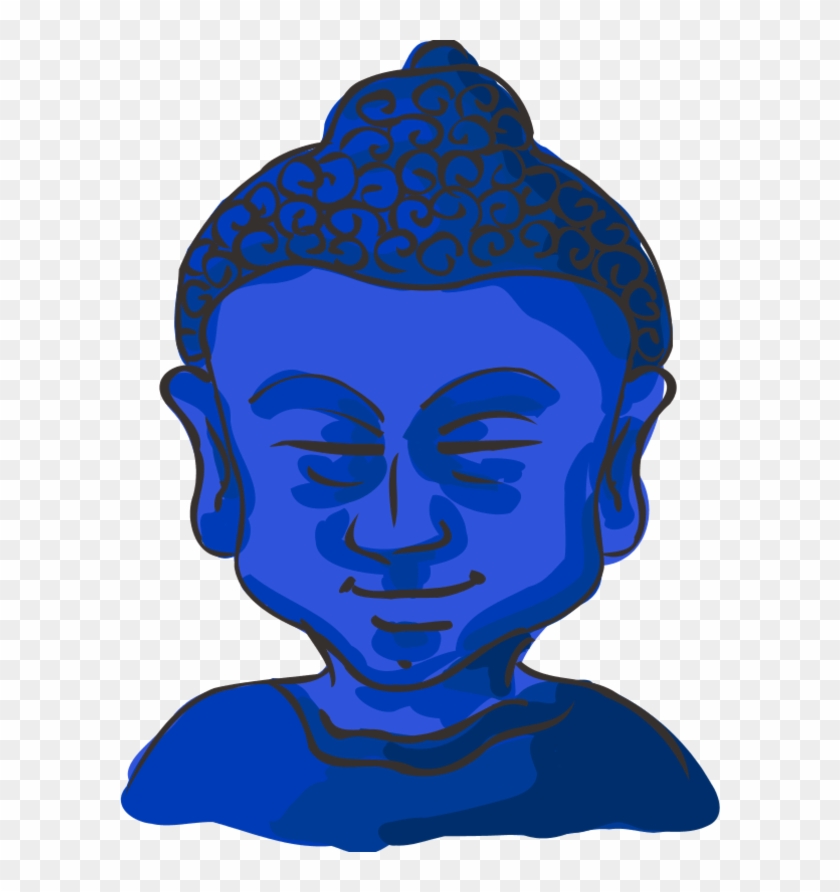 Vector Clip Art - Buddha Cartoon #392670