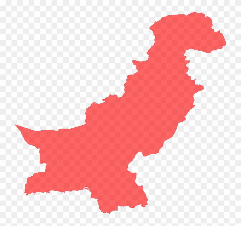 Pakistan Map Silhouette #392671