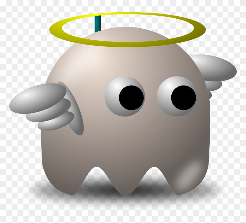 Afterlife Clip Art Download - Pac Man Angel #392707