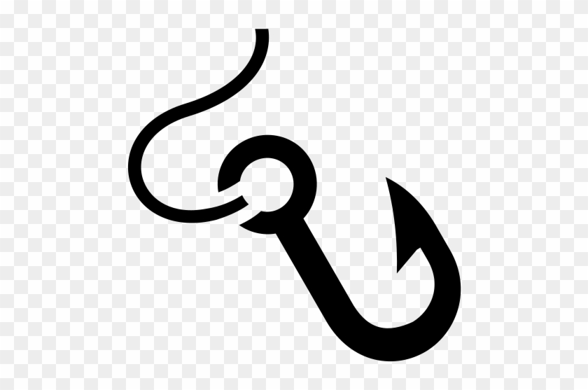 Fishing, Hook Icon - Angler Logo #392789