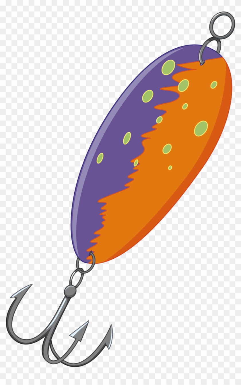 Fishing Baits & Lures Fish Hook Clip Art - Fishing Lure Artwork Vector #392797