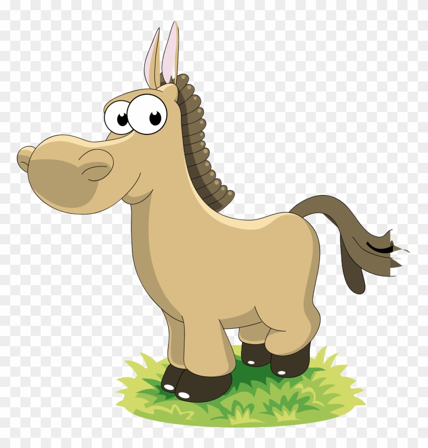 Horse Clip Art - Cute Horse Cartoon Png - Free Transparent PNG Clipart  Images Download