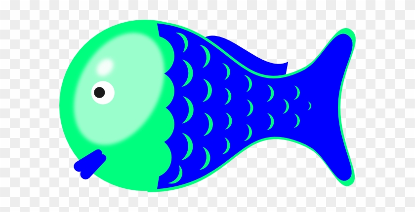 Cute Purple Color Fish Cartoon #392863