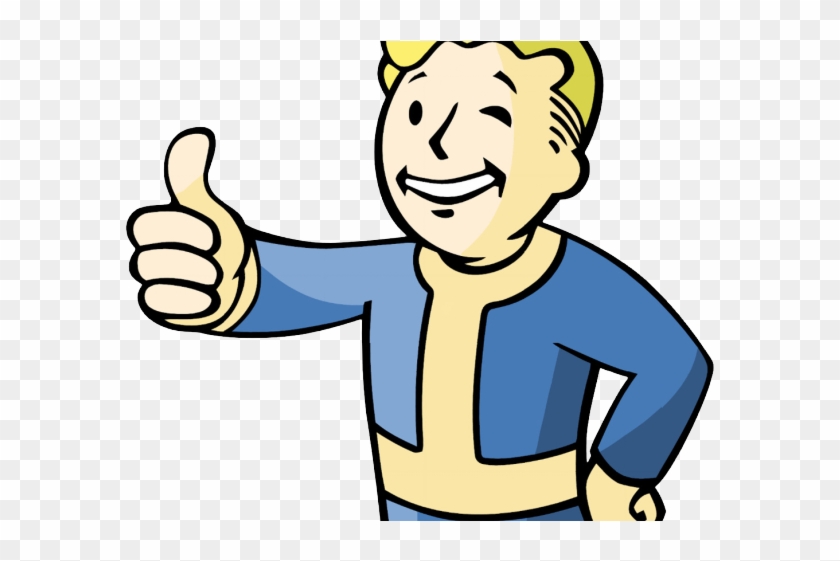 Fallout Clipart Clip Art - Fallout Thumbs Up Guy #392926